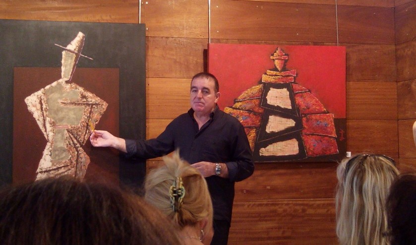 Exposición pintura acrílica Canet de Mar