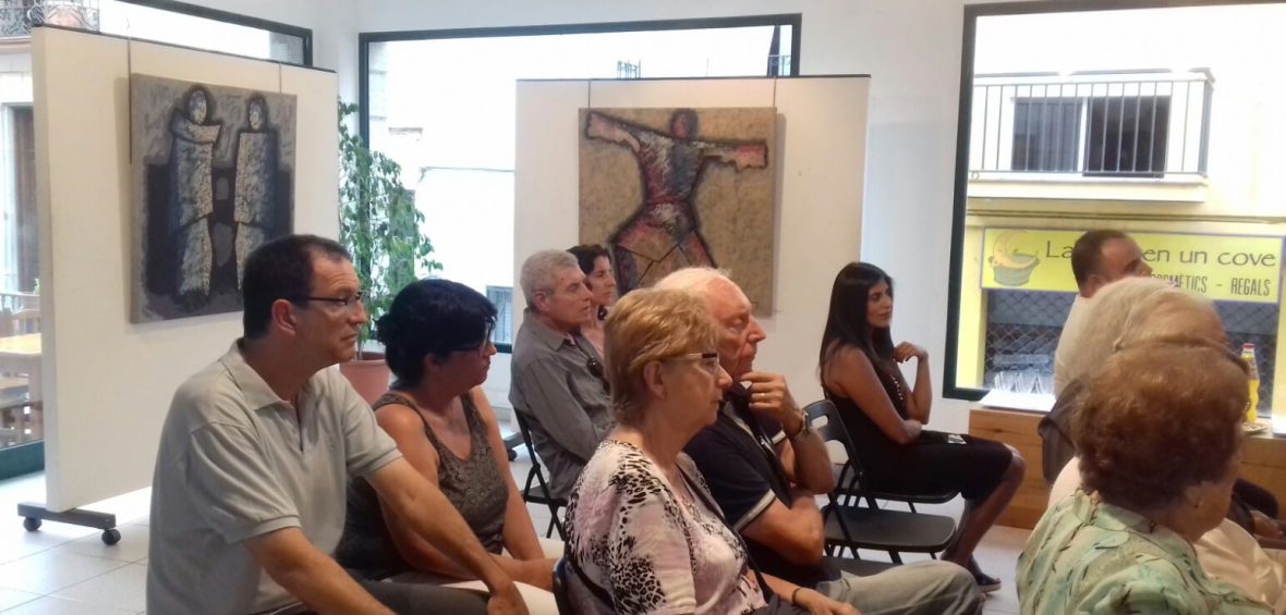 Asistentes a la exposición